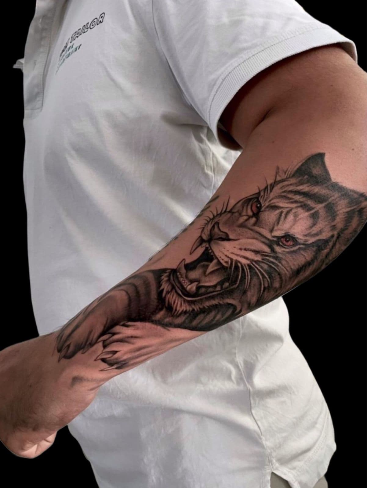 Arbeit von Gasttätowierer