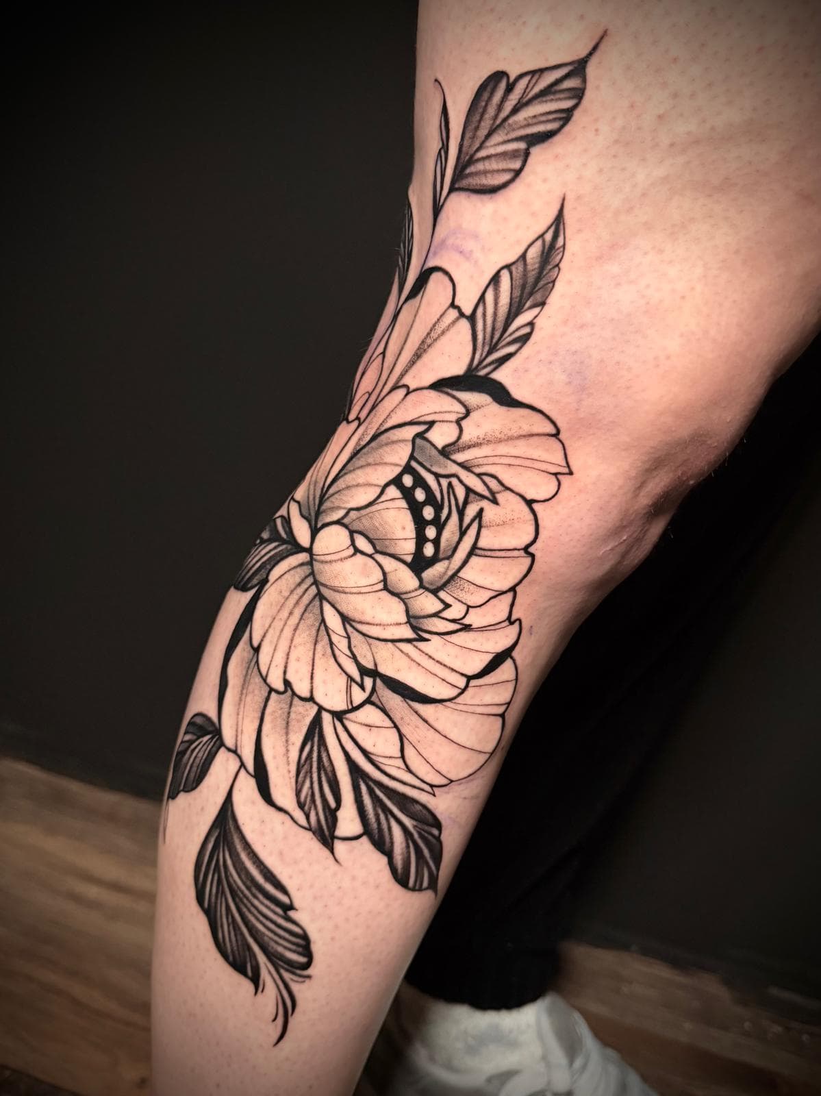 Arbeit von Gasttätowierer